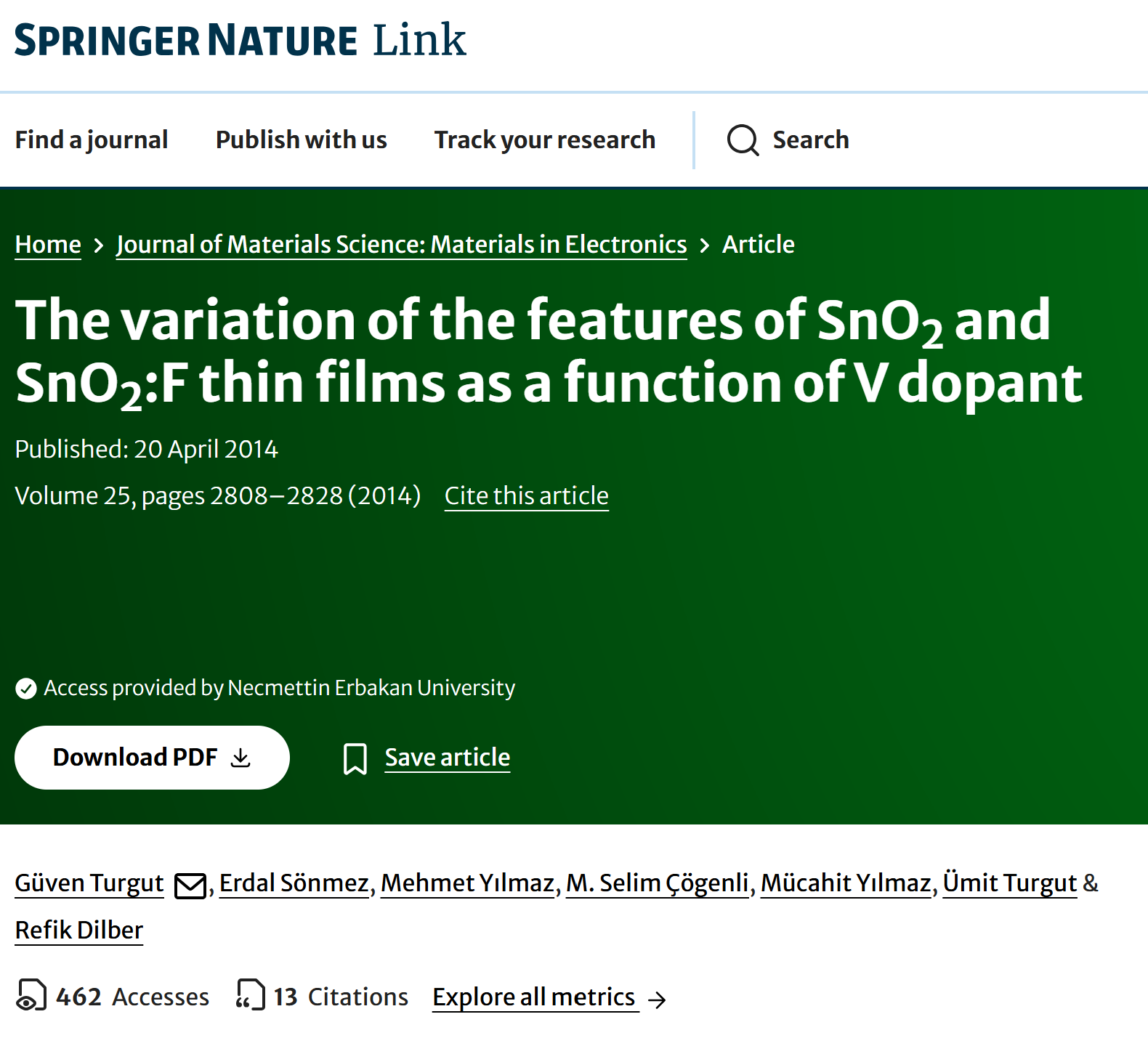The variation of the features of SnO2 and SnO2:F thin films as a function of V dopant