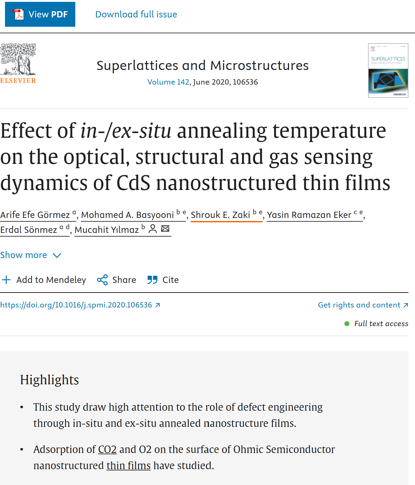 Effect of in-/ex-situ annealing temperature on the optical, structural and gas sensing dynamics of CdS nanostructured thin films